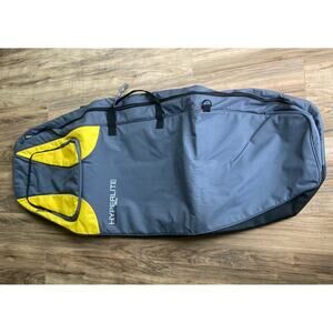 Hyperlite Wakeboard Travel Bag Gray Yellow Padded Water Sports Case Summer 59x22